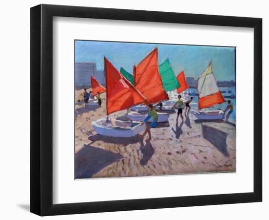 Red Sails, Royan, France-Andrew Macara-Framed Giclee Print