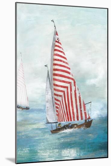 Red sails-Allison Pearce-Mounted Art Print