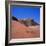 Red Sand Dune and Desert Landscape, Wadi Rum, Jordan-Christopher Rennie-Framed Photographic Print