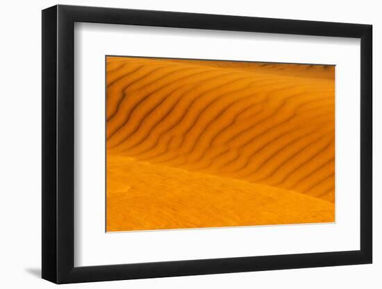 Red sand dune in southern Namib Desert, Sesriem, Hardap Region, Namibia-Keren Su-Framed Photographic Print