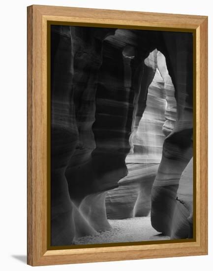 Red Sandstone Walls of Antelope Canyon, Arizona, USA-Adam Jones-Framed Premier Image Canvas