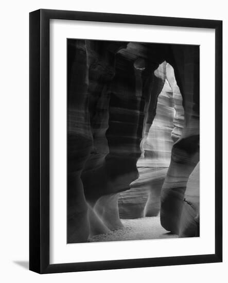 Red Sandstone Walls of Antelope Canyon, Arizona, USA-Adam Jones-Framed Photographic Print