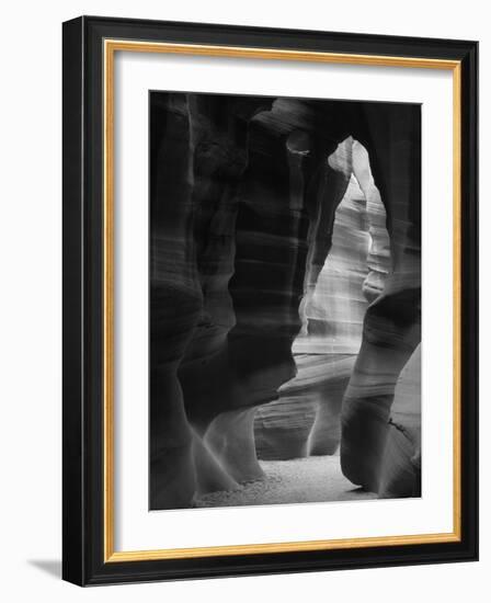 Red Sandstone Walls of Antelope Canyon, Arizona, USA-Adam Jones-Framed Photographic Print