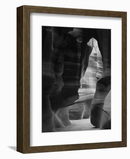 Red Sandstone Walls of Antelope Canyon, Arizona, USA-Adam Jones-Framed Photographic Print