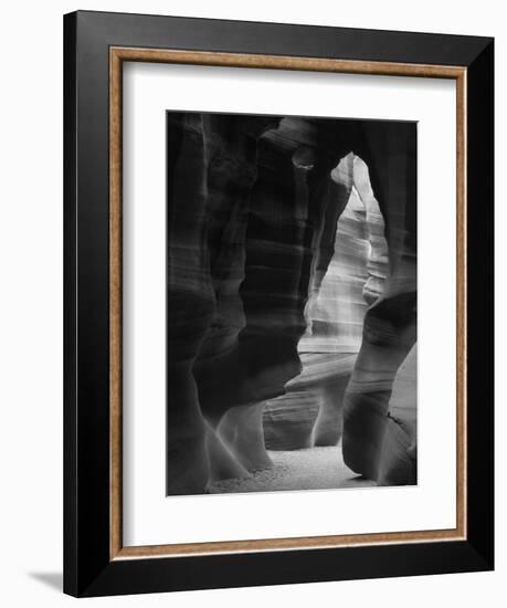 Red Sandstone Walls of Antelope Canyon, Arizona, USA-Adam Jones-Framed Photographic Print