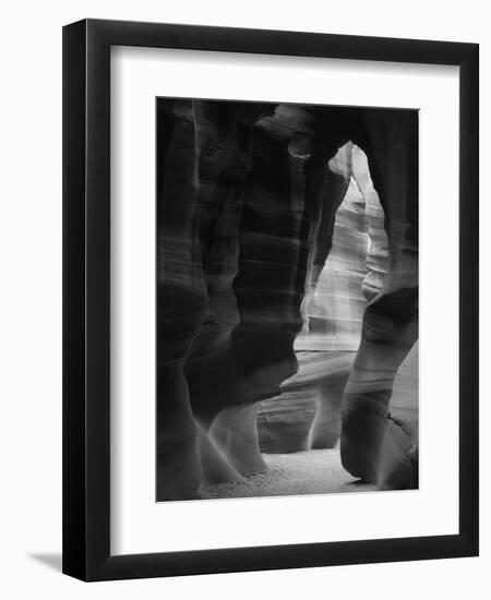 Red Sandstone Walls of Antelope Canyon, Arizona, USA-Adam Jones-Framed Photographic Print