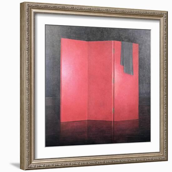 Red Screen, 2005-Lincoln Seligman-Framed Giclee Print