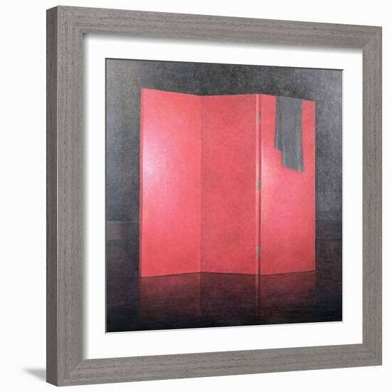 Red Screen, 2005-Lincoln Seligman-Framed Giclee Print