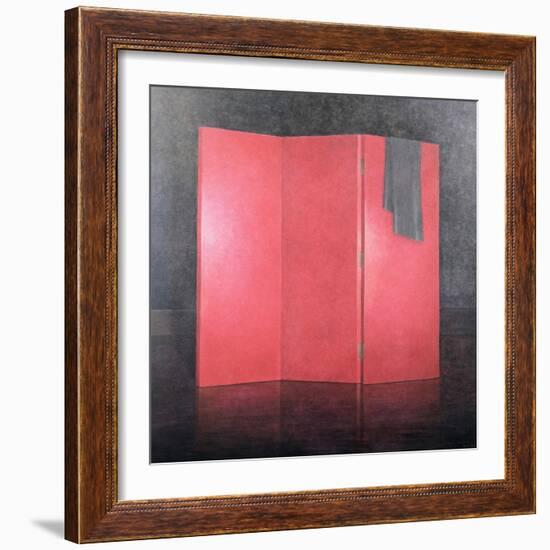 Red Screen, 2005-Lincoln Seligman-Framed Giclee Print