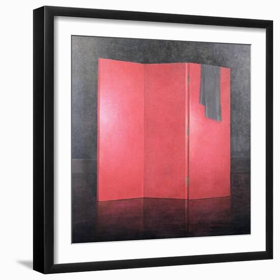 Red Screen, 2005-Lincoln Seligman-Framed Giclee Print