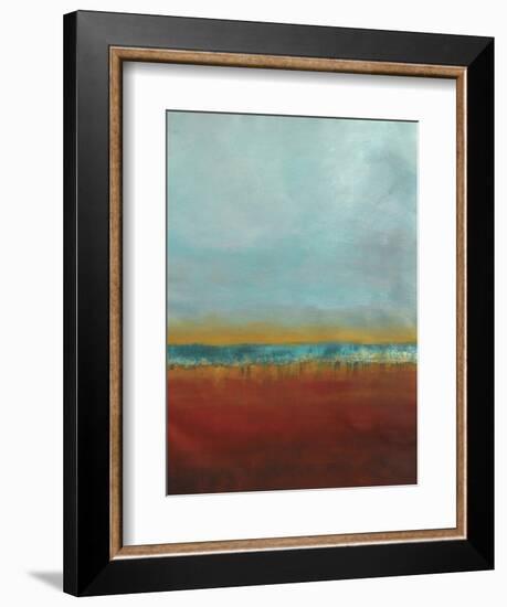 Red Seas 2-null-Framed Art Print