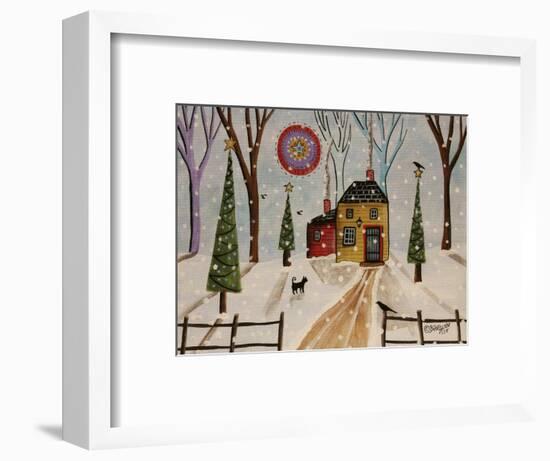 Red Shed-Karla Gerard-Framed Giclee Print