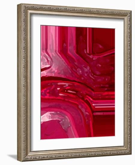 red shine-Kenny Primmer-Framed Art Print