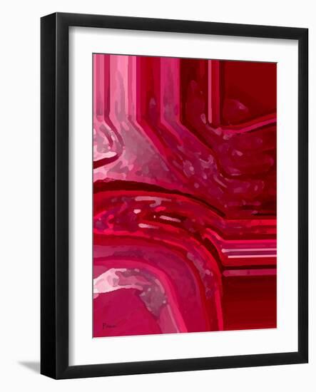 red shine-Kenny Primmer-Framed Art Print