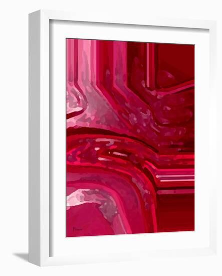 red shine-Kenny Primmer-Framed Art Print