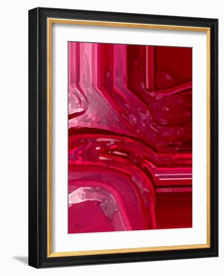 red shine-Kenny Primmer-Framed Art Print