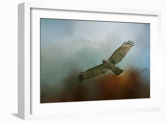 Red Shoulder in Autumn-Jai Johnson-Framed Giclee Print