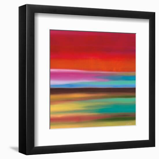 Red Skies-Mary Johnston-Framed Giclee Print