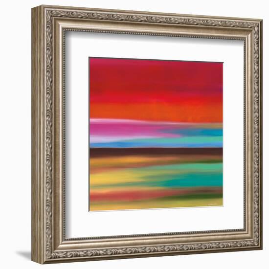 Red Skies-Mary Johnston-Framed Giclee Print