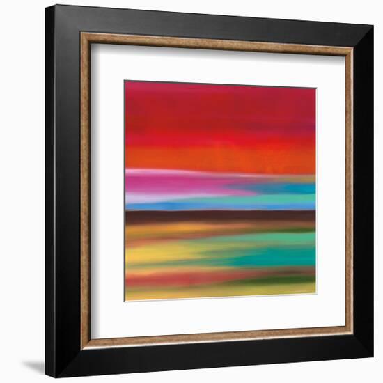 Red Skies-Mary Johnston-Framed Giclee Print