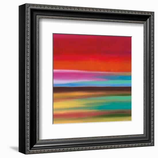 Red Skies-Mary Johnston-Framed Giclee Print