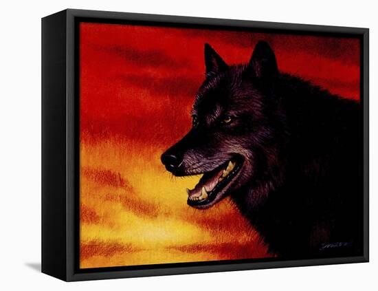 Red Skies-Joh Naito-Framed Premier Image Canvas