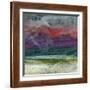 Red Sky at Night II-Alicia Ludwig-Framed Premium Giclee Print