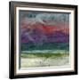 Red Sky at Night II-Alicia Ludwig-Framed Premium Giclee Print