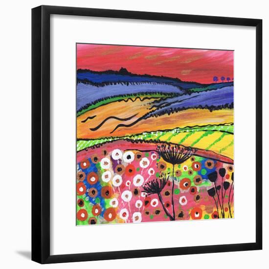 Red Sky at Night-Caroline Duncan-Framed Giclee Print