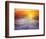 Red Sky at Sunrise, Florida, United States of America, North America-Angelo Cavalli-Framed Photographic Print