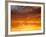 Red Sky at Sunrise over Atlantic Ocean, View from Miami Beach, Florida, USA, North America-Angelo Cavalli-Framed Photographic Print