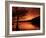 Red Sky at Sunset, Coniston Water, Consiton, Lake District, Cumbria, England, United Kingdom-Pearl Bucknall-Framed Photographic Print