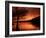 Red Sky at Sunset, Coniston Water, Consiton, Lake District, Cumbria, England, United Kingdom-Pearl Bucknall-Framed Photographic Print