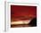 Red Sky, Sunset Over the Bay, Gisborne, East Coast, North Island, New Zealand, Pacific-D H Webster-Framed Photographic Print