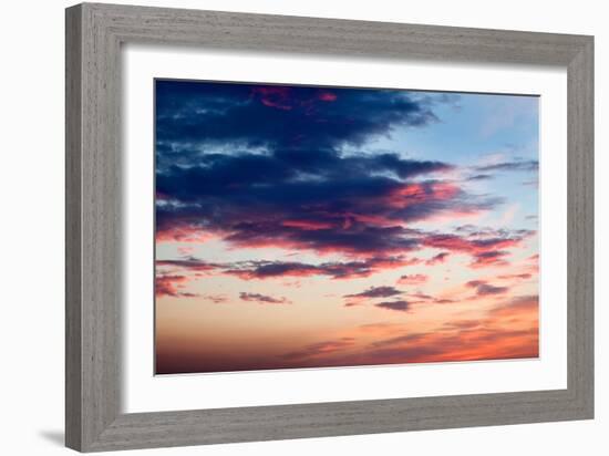 Red Sky-Mark Sunderland-Framed Photographic Print