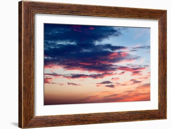 Red Sky-Mark Sunderland-Framed Photographic Print