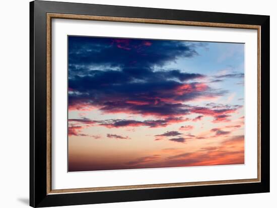 Red Sky-Mark Sunderland-Framed Photographic Print