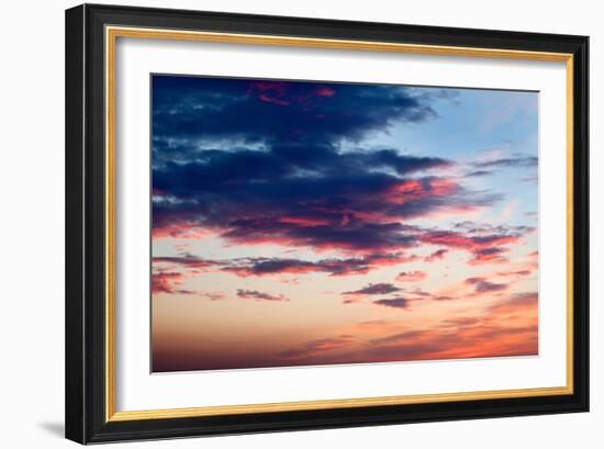 Red Sky-Mark Sunderland-Framed Photographic Print