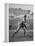 Red Sox Dave Ferriss Pitching to Yankee Player at Yankee Stadium During Game-Sam Shere-Framed Premier Image Canvas