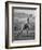 Red Sox Dave Ferriss Pitching to Yankee Player at Yankee Stadium During Game-Sam Shere-Framed Premium Photographic Print