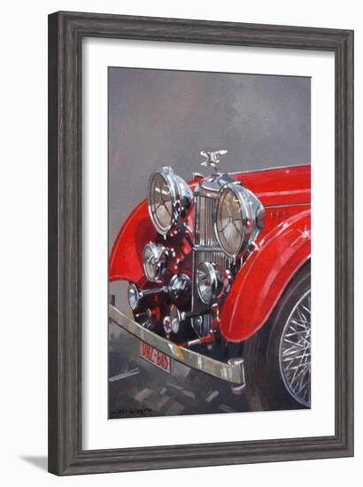 Red Sp.25 Alvis-Peter Miller-Framed Giclee Print