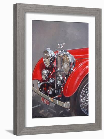 Red Sp.25 Alvis-Peter Miller-Framed Giclee Print