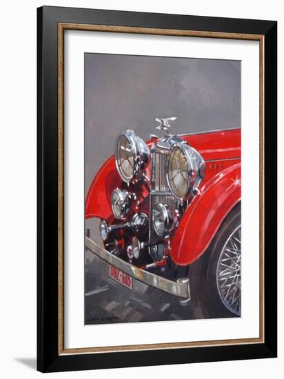 Red Sp.25 Alvis-Peter Miller-Framed Giclee Print