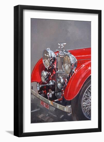 Red Sp.25 Alvis-Peter Miller-Framed Giclee Print