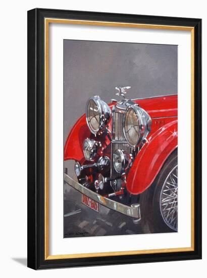 Red Sp.25 Alvis-Peter Miller-Framed Giclee Print