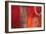 Red Spirals I-Lanie Loreth-Framed Art Print