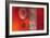 Red Spirals II-Lanie Loreth-Framed Art Print