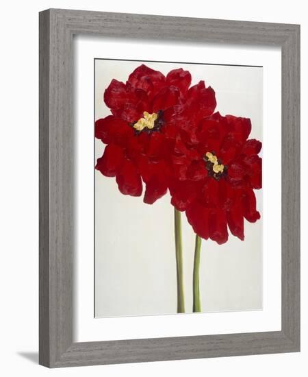 Red Splendor 2-Soraya Chemaly-Framed Giclee Print