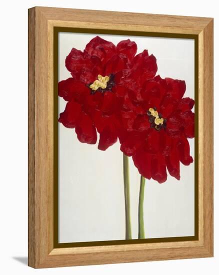 Red Splendor 2-Soraya Chemaly-Framed Premier Image Canvas