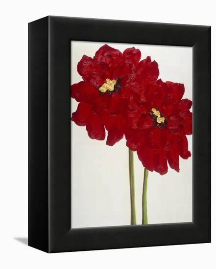 Red Splendor 2-Soraya Chemaly-Framed Premier Image Canvas